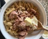 Hình bước làm 4 của món Pasta Phô Mai Kem Và Cá Ngừ