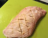 Foto del paso 1 de la receta: Magret de pato con compota de manzana