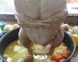 صورة لخطوة 14 من وصفة رز الاوزي مع دجاجة مشوية بالقنينه
