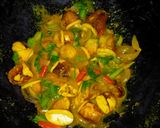 Gambar langkah 2 resipi Sotong Goreng Kunyit.