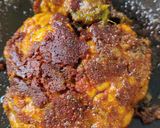A picture of step 4 of Bheja Fry.