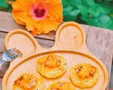 Hình bước làm 4 của món Khoai tây nướng tôm phômai (baby food)