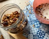 Házi granola / müzli gluténmentesen recept fázis 3 fotója