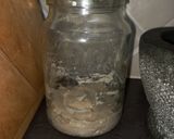 A picture of step 1 of Sourdough starter.