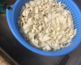 Foto del paso 6 de la receta: Fideos cinta con bolognesa a cuchillo