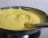 A picture of step 3 of Khandvi.