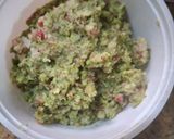 A picture of step 3 of Bengal current chutney (karonda).
