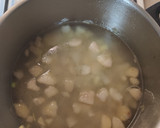 Foto del paso 5 de la receta: Crema de puerro y manzana