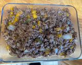 A picture of step 2 of Beef Tostada.