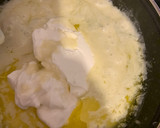 Foto del paso 1 de la receta: Espaguetis konjac con crema de queso azul y gambas