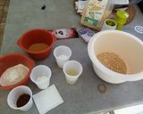 Foto del passaggio 1 della ricetta Sbricciolina di quinoa al cioccolato