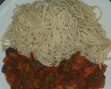 A picture of step 4 of Liver sauce.