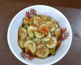 Foto langkah ke 4 dari resep Acar Timun Ebi.