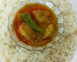 A picture of step 7 of Zeera Rice with Achar Gosht.