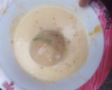 A picture of step 8 of Chicken cheese balls 😋😋😋.