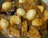 Foto langkah ke 4 dari resep Semur Campur (Tahu, Telor, Hati Ampela).