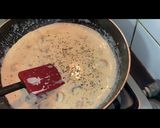 A picture of step 7 of Chicken Steaks with Mushroom Sauce.