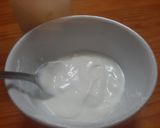 Foto del paso 1 de la receta: Yogurt natural casero con mermelada de cidra y naranja