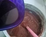 Foto langkah ke 3 dari resep Puding Cake Coklat Taro.