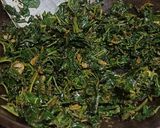 A picture of step 2 of Chualai aani Batataya chi Paratleli Bhaji.