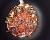 A picture of step 7 of Beef pizza # baking contest.