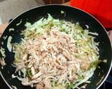 A picture of step 1 of Spring rolls.