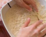 A picture of step 3 of Homemade Sourdough Starter.