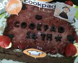 Foto langkah ke 5 dari resep Bolu Cokelat Ultah Cookpad.