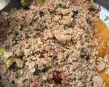 A picture of step 3 of Khara masala qeema.