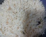 A picture of step 2 of Fish biryani.