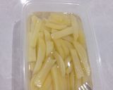Foto langkah ke 2 dari resep Kentang Goreng Maizena Frozen.