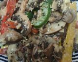 Gambar langkah 3 resipi Mushroom Datshi.