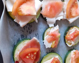 Foto del paso 4 de la receta: Mini pizza de calabacín
