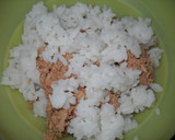 Foto del paso 3 de la receta: Tomates rellenos de arroz, con y sin atun (sin mayonesa)