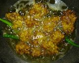 A picture of step 3 of Bottle guard Fritters.