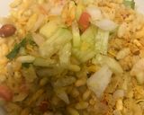 A picture of step 1 of Chivda bhel.