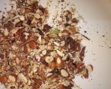 A picture of step 2 of Dry fruit chikki.