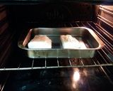 Foto del paso 17 de la receta: Bacallà cuinat a baixa temperatura sobre un llit de sofregit amb pols de vegetals,faves caramel·litzades salsa de bolets