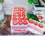 Foto langkah ke 11 dari resep 190. Puding Cake Strawberry.