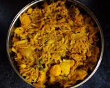 বাঁধাকপি ঘন্ট(bandhakopi ghonto recipe in Bengali) রেসিপির ধাপ 4 ছবি