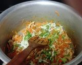 A picture of step 3 of Chicken spaghetti.