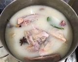 Foto langkah ke 4 dari resep Opor Putih Ayam Kampung.