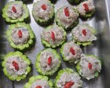 A picture of step 1 of Stuffed Ampalaya.
