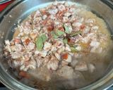 A picture of step 2 of Dinuguan Using Sinigang Mix.