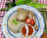 Foto langkah ke 9 dari resep Nasi Hainan Singapura Rice Cooker.
