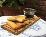 Foto del paso 8 de la receta: ARROLLADITOS PRIMAVERA 💐🥢