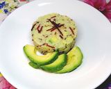 Foto del passaggio 4 della ricetta Cous cous con sfilacci di bresaola e avocado