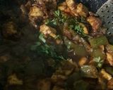 A picture of step 11 of Kadhai Paneer.