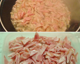 Foto del paso 3 de la receta: Cazuela de patatas con pollo, bacon y bechamel