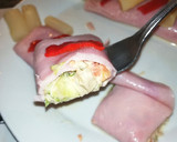 Foto del paso 1 de la receta: Rollitos de Jamón rellenos de Ensaladilla Rusa